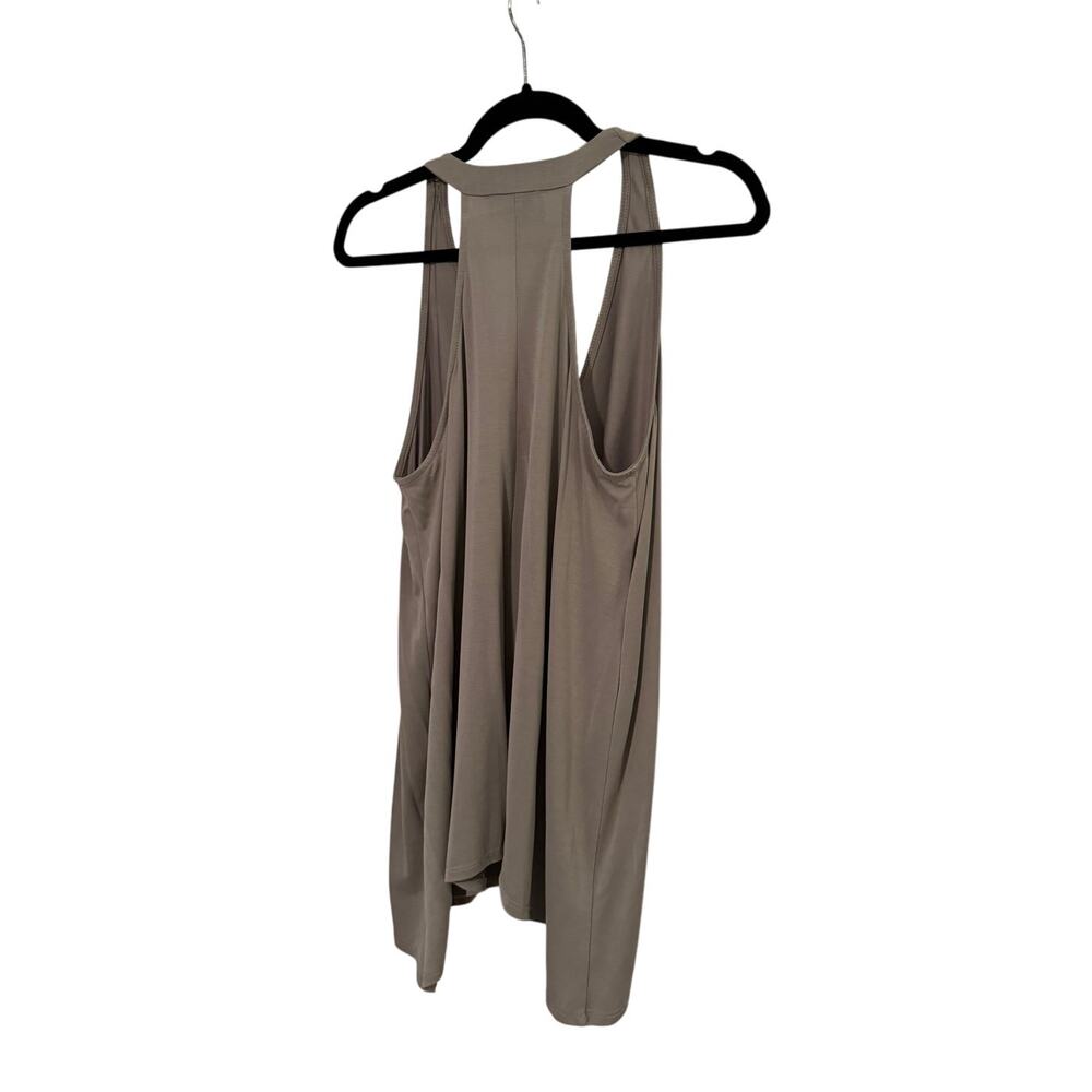 Anthropologie COA Recline V-neck Tank Top - Brown - Size L - Picture 5 of 9